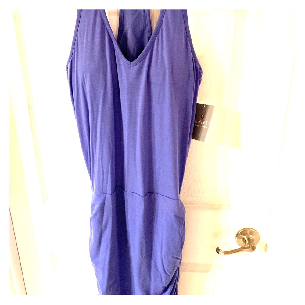 New Athleta built in bra tank dress